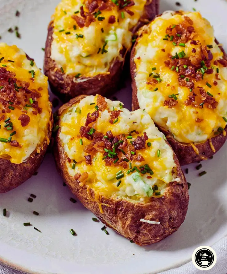 Cottage Cheese Recipe for Air Fryer Baked Potato Skins