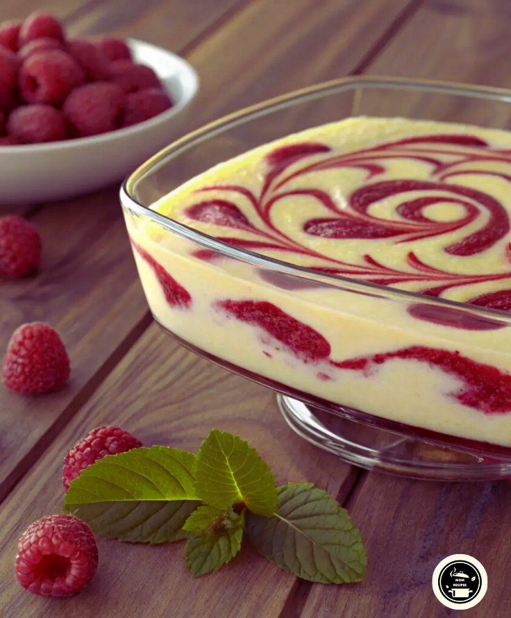 Raspberry Swirl Custard Base Recipe