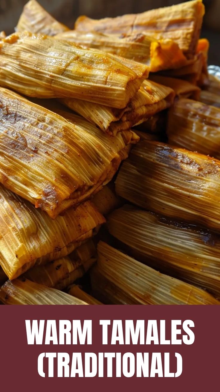 Several traditional tamales, some unwrapped to show the masa filling, on a rustic serving dish.