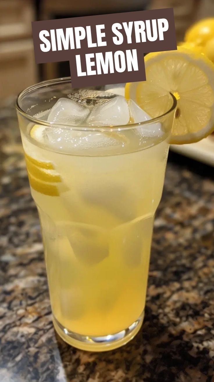 A glass of classic homemade lemonade with fresh lemon slices and ice cubes