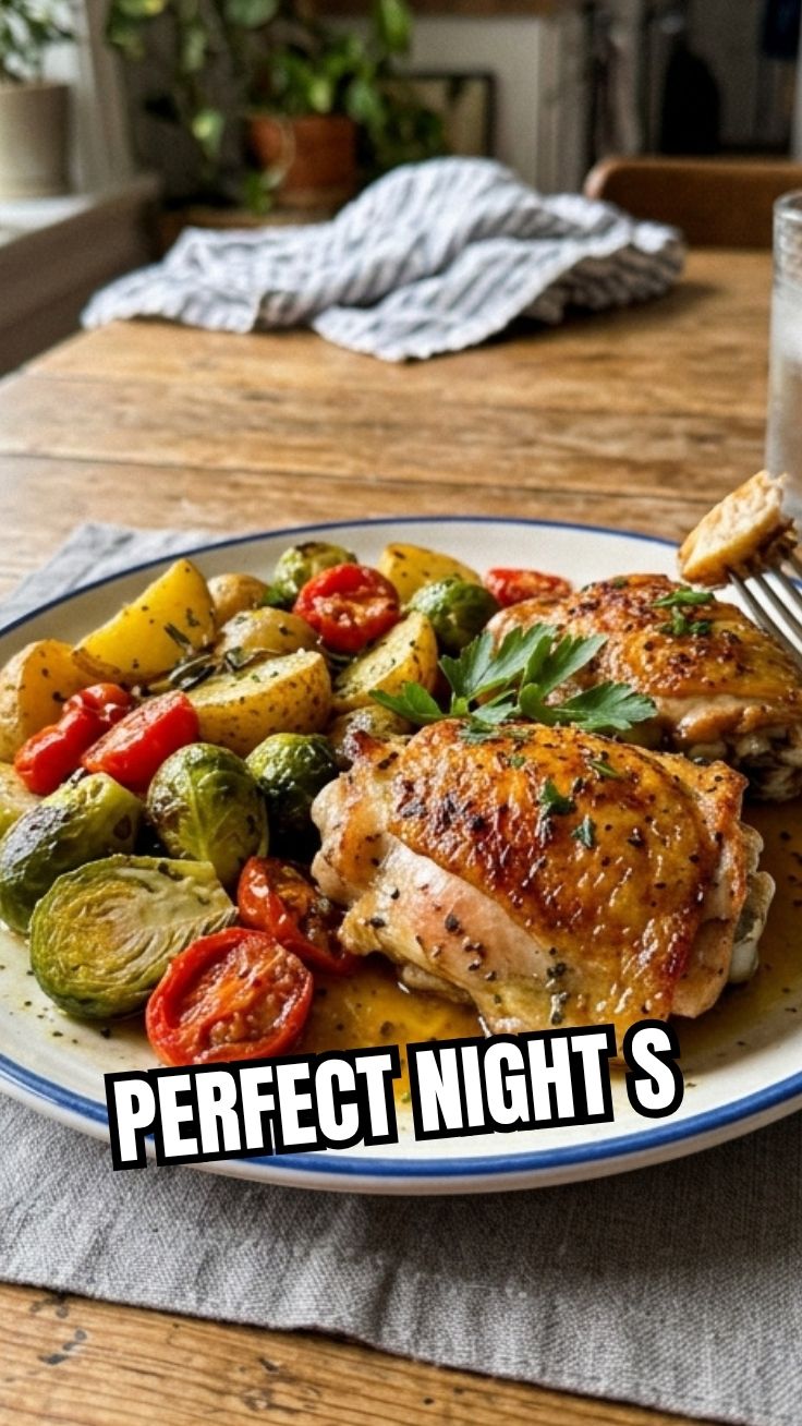 Various easy school night dinners laid out for a family meal