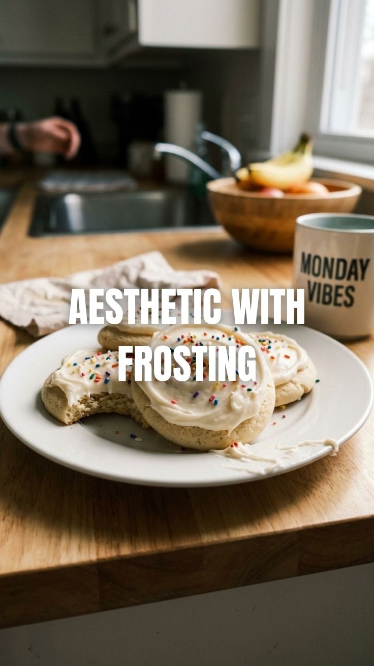 Beautifully frosted sugar cookies arranged on a plate.