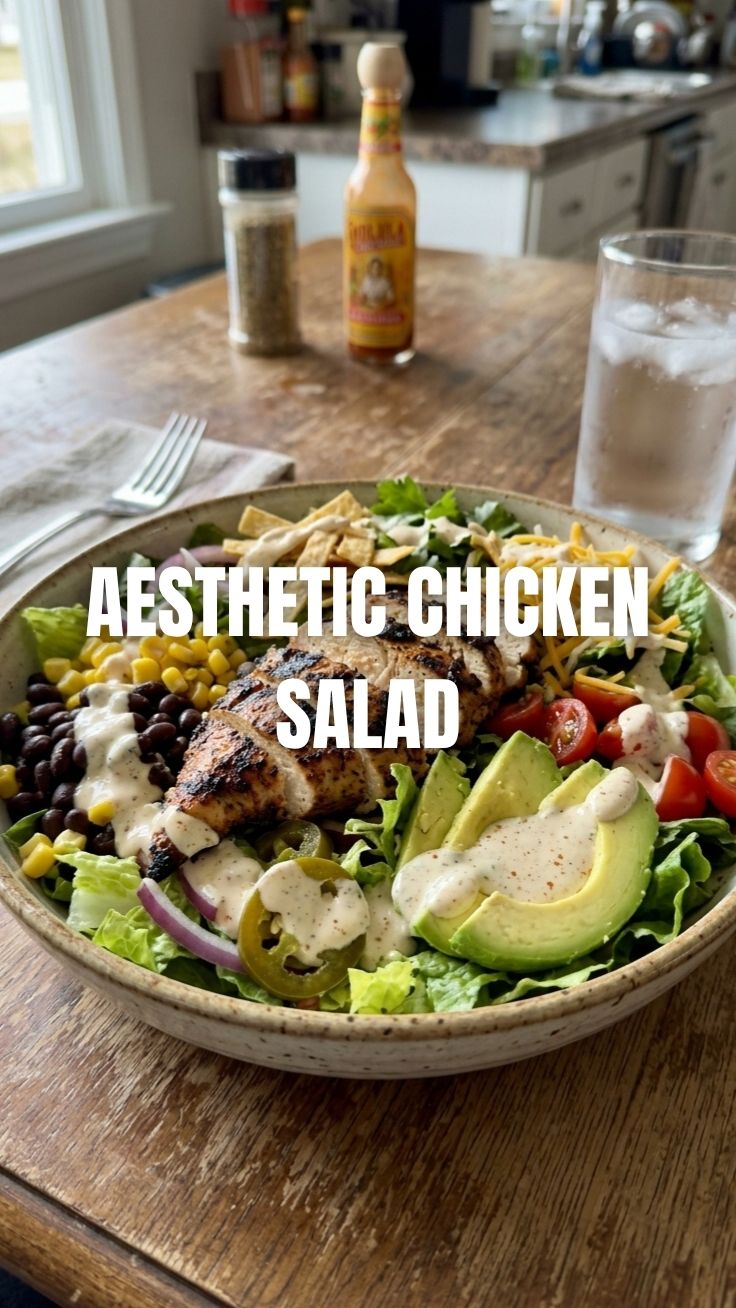 A vibrant Southwest Chicken Salad, packed with fresh ingredients