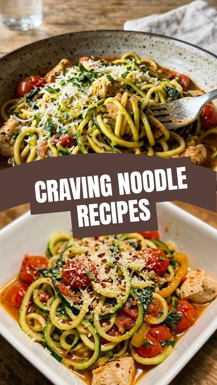 Delicious low calorie zucchini noodle recipes for a healthy meal