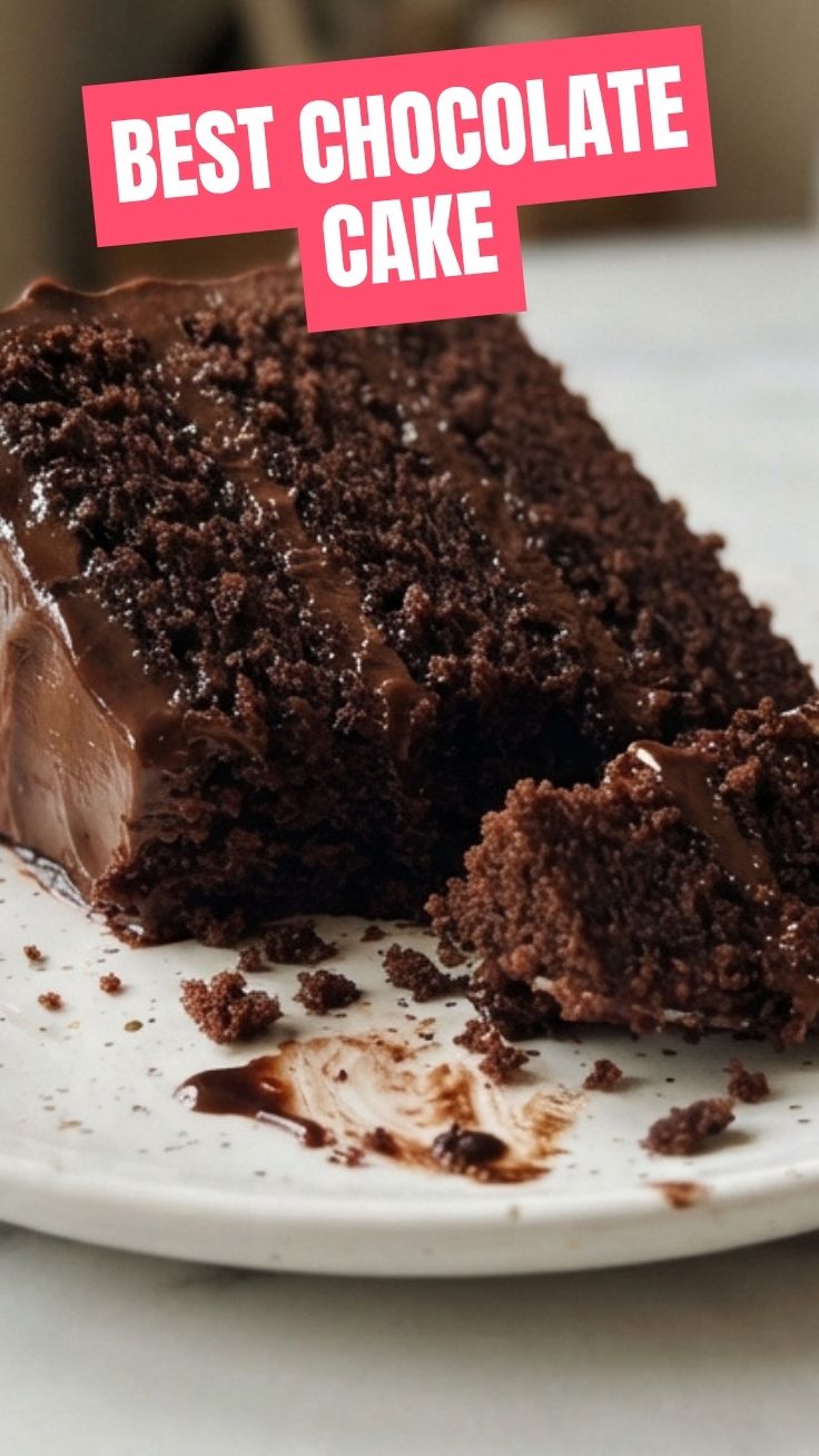 A delectable chocolate cake adorned with rich frosting and sprinkles.